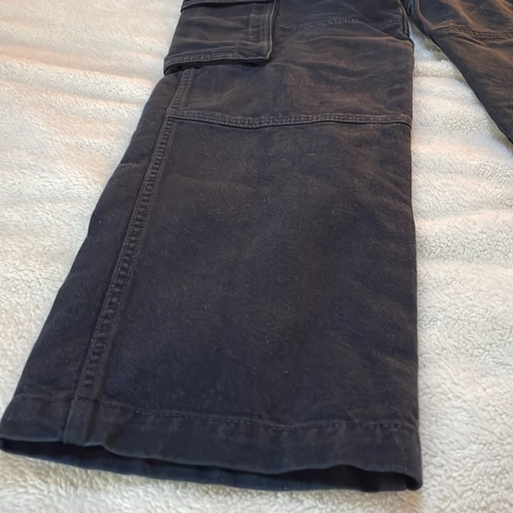 TNA cargo pants size 2; black - Picture 4 of 5